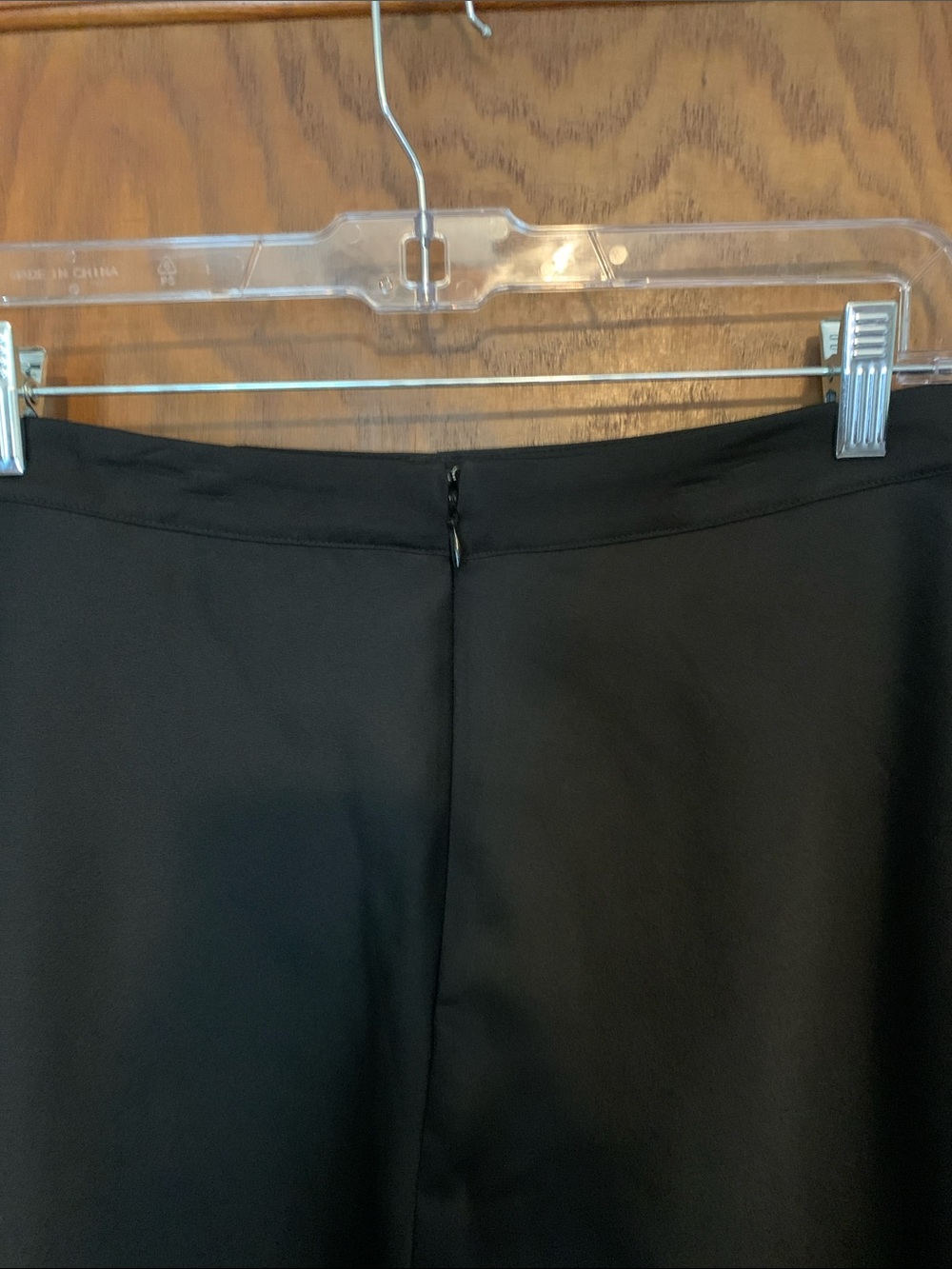 Liz Claiborne Black Midi A-Line Skirt - Picture 6 of 6